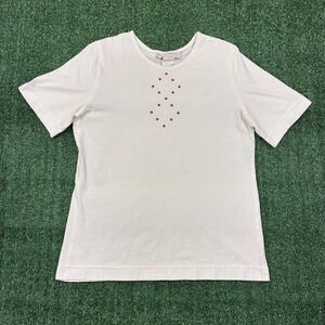 Vintage Megan‎ Moore Studed Graphic T-shirt